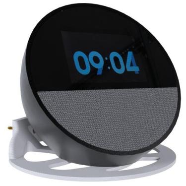Imagem de Suporte para Canto de Parede Tipo Bandeja Compatível com Amazon Alexa 