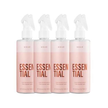 Imagem de Kit 04 BRAÉ Essential Fluído Reparador Capilar - 260ml