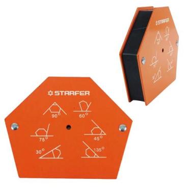 Imagem de Esquadro Magnético Hexagonal para Soldador 4 Polegadas 22kg - Starfer