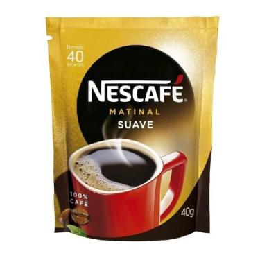 Imagem de Café Solúvel Nescafé Matinal Suave Sachê 40g - Embalagem com 24 Unidad