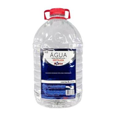 Imagem de Água Destilada para Autoclave 5 Litros Ssplus