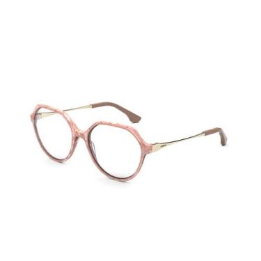 Imagem de Armação Óculos Colcci Elli C6156b4253 Rosa Marmorizado, Rosa