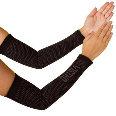 Imagem de Manguito Light Longo Liso Sem Costura Vistho, P/M, Preto