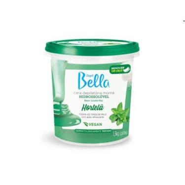 Imagem de Cera Depil Bella Hidrossolúvel Hortelã 1,3kg