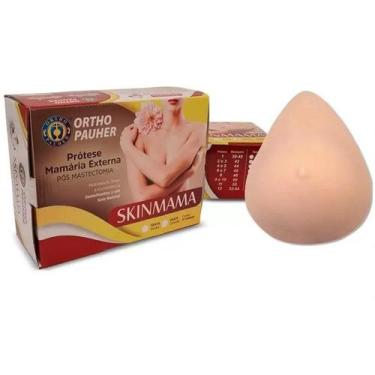 Imagem de Protese de Silicone Mamaria Externa POS Mastectomia Incolor Skinmama -