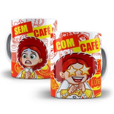 Imagem de Caneca Jessie Toy Story Com Café Sem Café Porcelana - Tio da Caneca