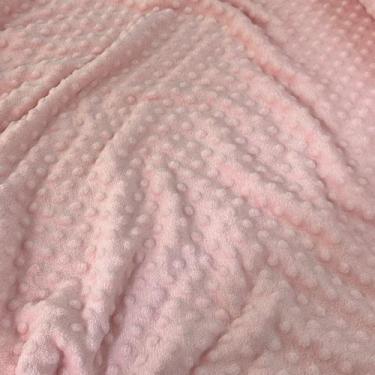 Imagem de Tecido Plush Bubble Pipoquinha Rosa Bebê - 50cm X 1,60mt - Loja Lider 