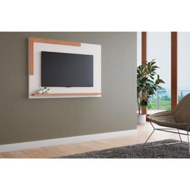 Imagem de Painel Para Tv Até 50 Polegadas Sala Parede Home Pequeno Comfort 1.3m 