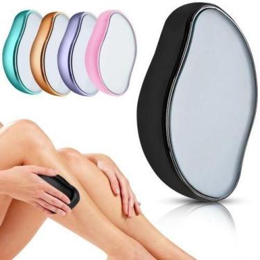 Imagem de Depilador Cristal Esfoliante Remove Pelos Corpo Indolor - ZEM