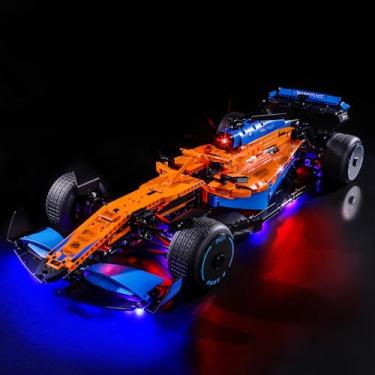 Imagem de MENZAVA LED Light Set Compatible with 42141 McLaren Formula 1 Race Car Technic Building Blocks Model - Model Set NOT Included