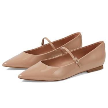 Imagem de Calvin Klein Sapatilha feminina Kamryn Ballet, Patente rosa claro 680, 34