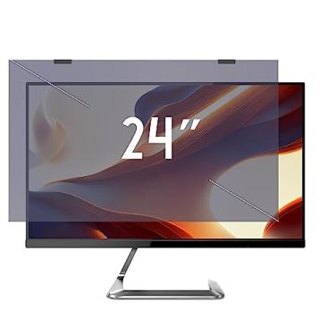 Imagem de ANBAC Filtro de tela de privacidade com revestimento antirreflexo para monitores W9 de 61.0 cm/ 61.0 cm - Escudo de privacidade de tela de computador, tela de privacidade de monitor de 24 polegadas,