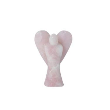 Imagem de ANJO QUARTZO ROSA - (4,5 a 5,9)cm - GOMES CRYSTALS