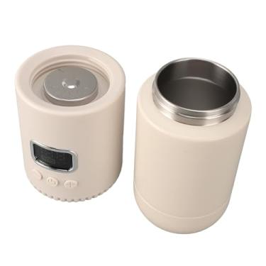 Imagem de Chaleira Elétrica Portátil, 18000mah Recarregável 400ML 55°C Aquecimento Rápido Caldeira de água Portátil Descongelamento Rápido de Leite Materno Caneca de Viagem Aquecida