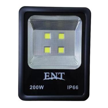 Imagem de Refletor Led ENT 200w 6500k luz Resistente Água IP66