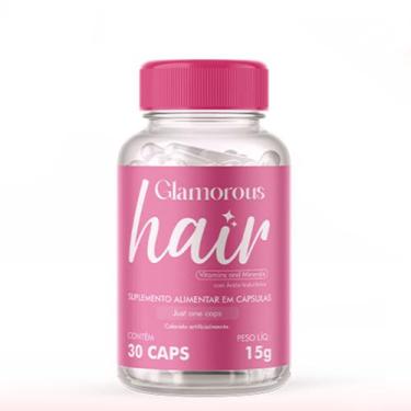 Imagem de 1 Glamorous Hair Suplemento Linha Premium Alimentar Cabelo - Saúde Nat