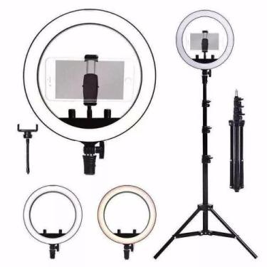 Imagem de Ring Light Led 10 Polegadas 26Cm Com Trípe Para Youtubers - Bc Bora Co