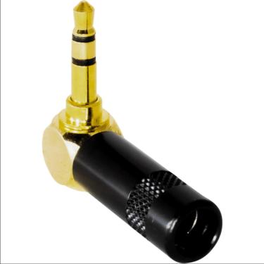 Imagem de Plug P2 90° STORM Metal GOLD - PCT / 10