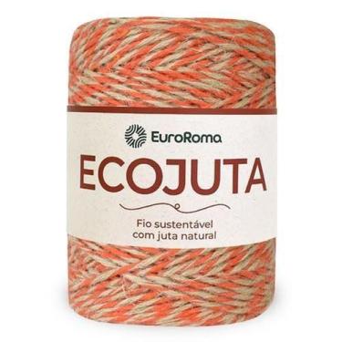 Imagem de Barbante Ecojuta EuroRoma 400g, 750 LARANJA