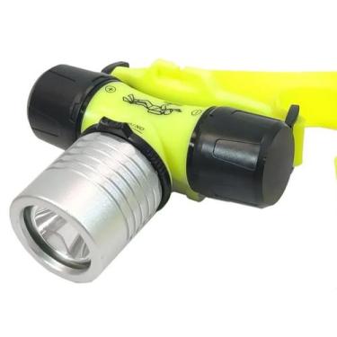 Imagem de Lanterna De Cabeça Mergulho Profissional 30 Metros Top - CAERUS