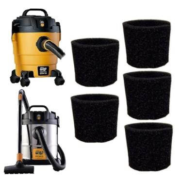 Imagem de 5 Unidades Filtro de Espuma Aspirador de pó Wap Gtw Gt Inox 10/20l