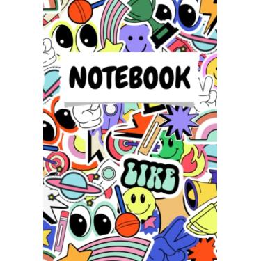 Imagem de BEAUTIFUL NOTEBOOK Journal For Women - 6 x 9 in. Uniqu design, White Papers, Notebook for study, Notebook for school