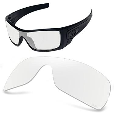 Imagem de AOZAN Lentes de reposição ANSI Z87.1 para óculos de sol Oakley Batwolf OO9101 - HI-DEF transparente