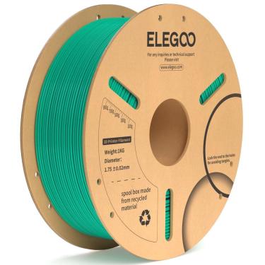 Imagem de Filamento para impressora 3D ELEGOO PLA Plus 1,75 mm verde marinho 1 kg