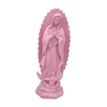 Imagem de Ｂｅｓｇａ Estátua da Bem-Aventurada Maria Escultura Religiosa Ornamento de Mesa Nossa Senhora de Fátima Estatueta Decoração de Natal para Casa Ornamento para, Style G