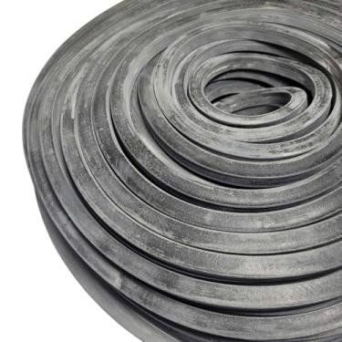 Imagem de Borracha Perfil Esponjoso Vedação 10x10mm Macio - 50 Metros Borrachas Londrina