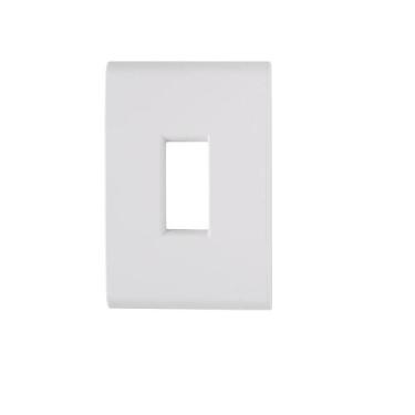 Imagem de Espelho Placa 4x2 1 Posto Vertical Com Suporte Tramontina Liz