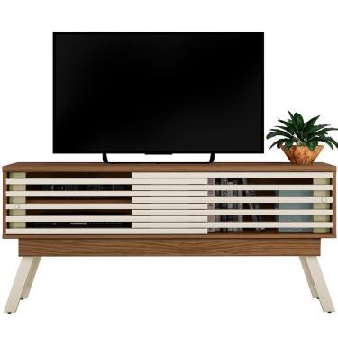 Imagem de Rack Bancada Foz 1.5 2 Portas Pé Palito TV até 65 Polegadas