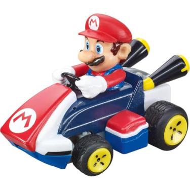 Imagem de Carrera RC Nintendo Mario Kart 2,4 GHz Mini r dio colecion vel de controle remoto - Mario