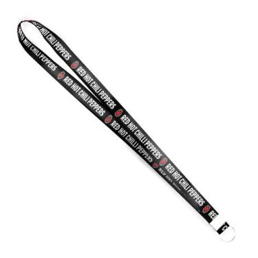 Imagem de Cordão Chaveiro Red Hot Chili Peppers Preto Grande Premium - Império d
