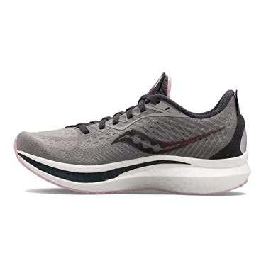 Imagem de Saucony Tênis de corrida feminino Endorphin Speed 2, Liga/quartzo, 5.5