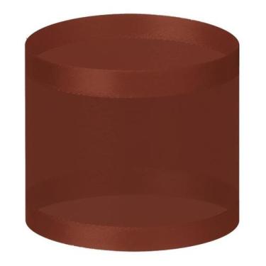 Imagem de Fita De Organza C Cetim 20mm X 10 Metros - Fitas Regina Woldmann, Choc
