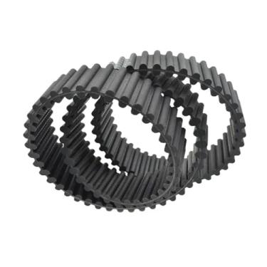 Imagem de Correia de sincronização Correia síncrona dentada dupla face DA3M Passo = 3mm Perímetro = 612-2040mm Largura = 6/10/15/20/25/30mm Correia dentada de borracha Correia de acionamento de borracha(DA3M 65