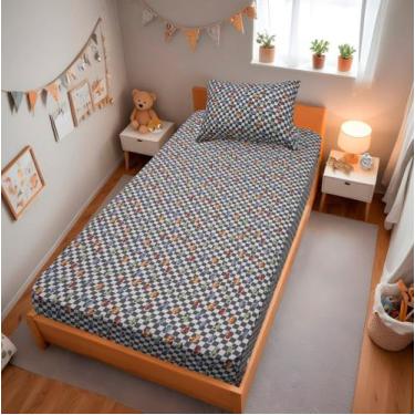 Imagem de Jogo de Cama Solteiro 2 peças Kids Multi Carros - Portal Lar