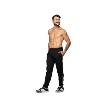 Imagem de Calça Tactel Masculina Soltinha Com Bolso Treino Academia - Fristyle, 
