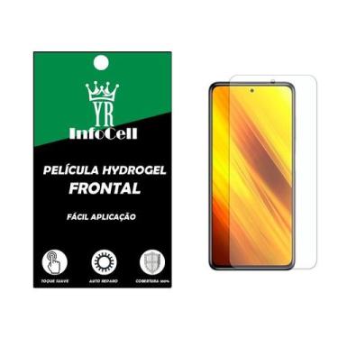 Imagem de Película Hidrogel Hd Anti Impacto para Xiaomi Poco X3 - YR InfoCell