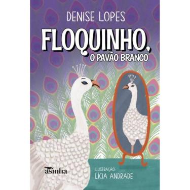 Imagem de Floquinho, o pavão branco