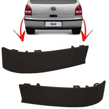 Imagem de PAR Moldura Acabamento Inferior Lanterna Traseira VW Gol G3 TODOS - Co