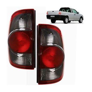 Imagem de Lanterna Traseira Saveiro 2006 2007 2008 2009 2010 2011 Fumê - JCV Lan