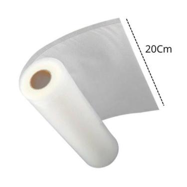 Imagem de Rolo Saco Embalagem A Vácuo Ranhura Seladora - IRM, 20cm