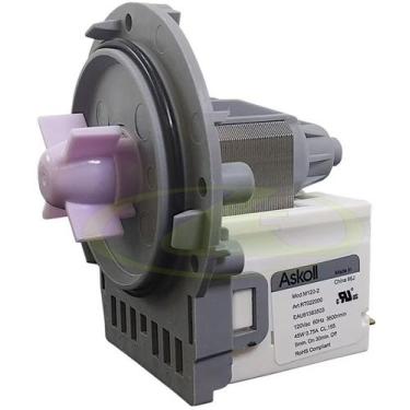 Imagem de Eletrobomba bomba de drenagem lava e seca original lg 110v wd1014rd7 w