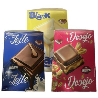 Imagem de 3 Display Chocolate 240g Divino Vício - Divino Vício Chocolates, Misto