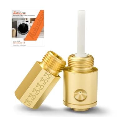 Imagem de Kit de conversão LPKIT-3/XAA - Compatível com Samsung LPKIT-3, para 22.000 BTU Kit de conector de secador de gás natural para LP para secadores de gás, material de latão, inclui instruções de