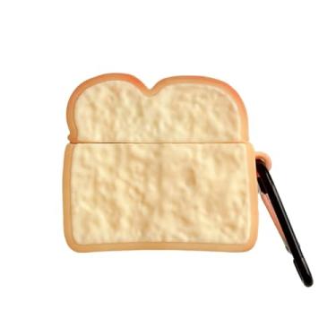 Imagem de Capa de fone de ouvido para AirPods Pro, capa fofa divertida de silicone TPU macio, capa protetora criativa simulada para AirPods Pro, capa protetora para fones de ouvido
