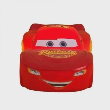 Imagem de Luminária de Mesa McQueen Carros Disney Usare Vermelho