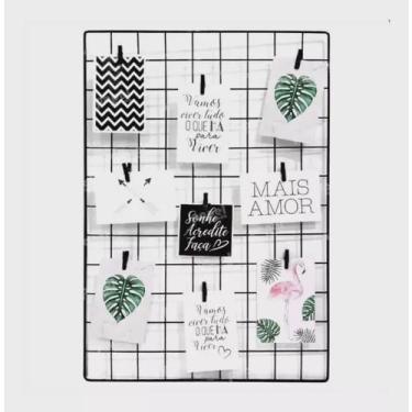 Imagem de Memory Board Expositor Fotos 60x80cm + Brinde 6 Mini Prended